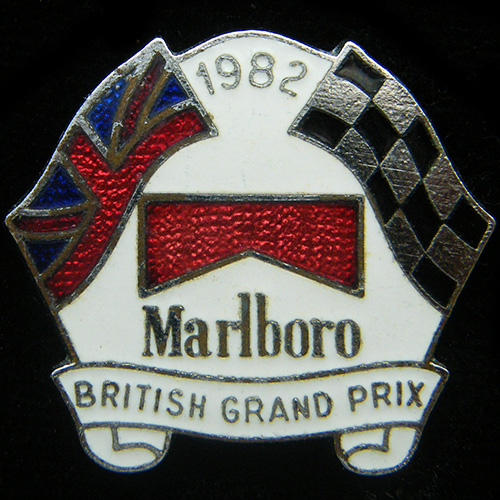 British Grand Prix  pin badge