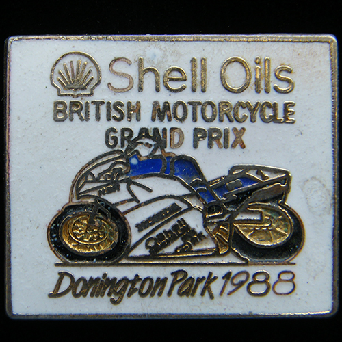 British Grand Prix (Motorcycle) pin badge