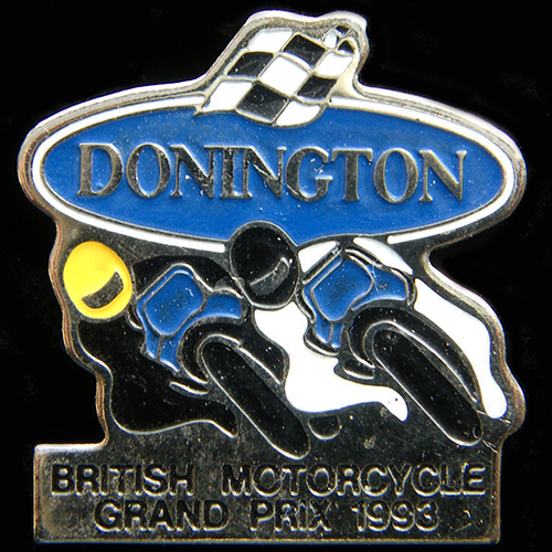 British Grand Prix (Motorcycle) pin badge