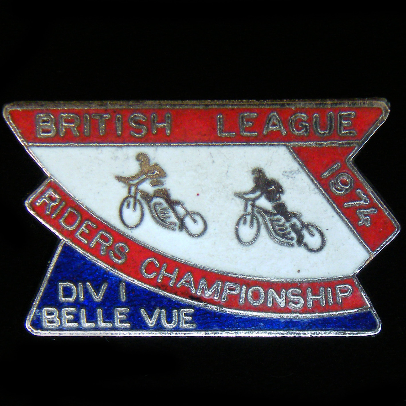1st Division (Speedway) Riders Championship lapel Badge