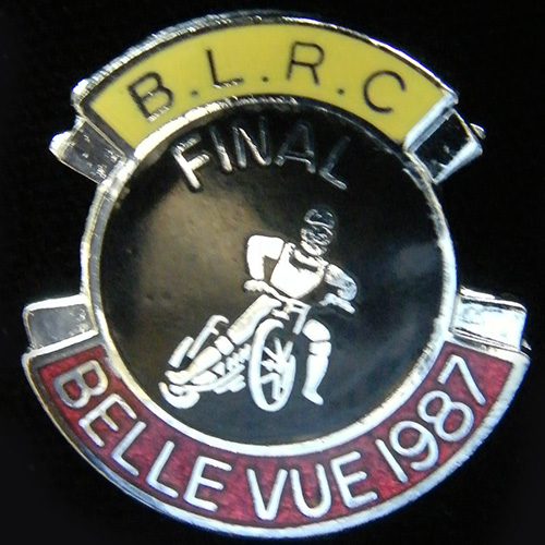 British League Riders Championships Lapel Badge