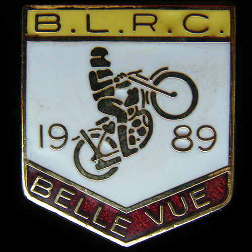 British league Riders Championship Final lapel badge