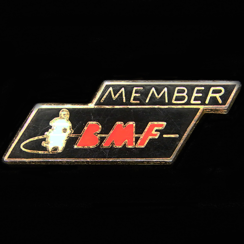 British Motorcyclists Federation Lapel Badge
