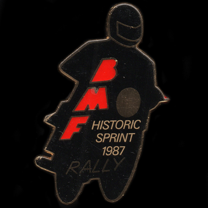British Motorcyclists Federation Lapel Badge