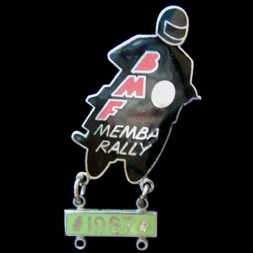 British Motorcyclists Federation Lapel Badge
