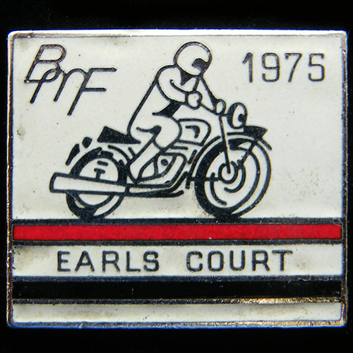 British Motorcyclists Federation Lapel Badge