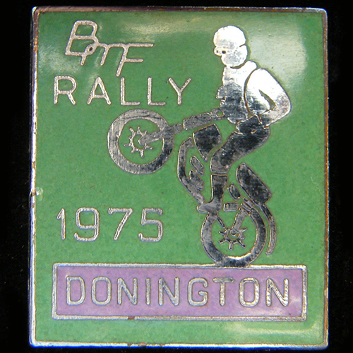 British Motorcyclists Federation Lapel Badge