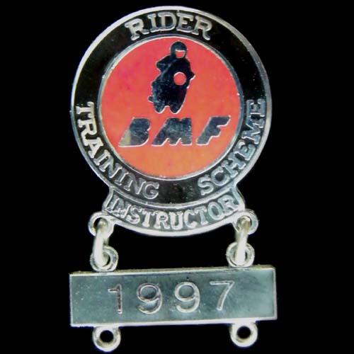 British Motorcyclists Federation Lapel Badge