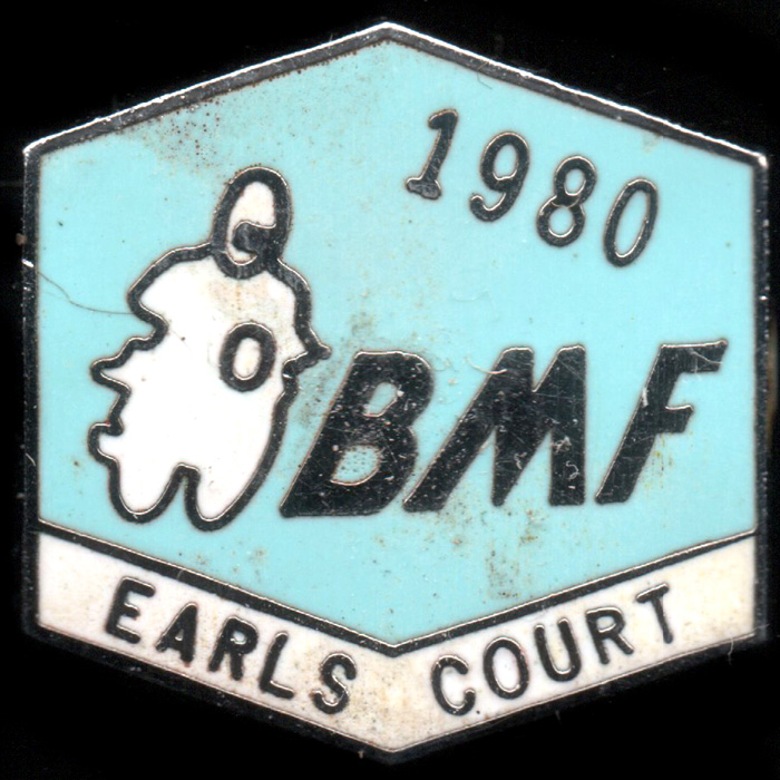 British Motorcyclists Federation Lapel Badge