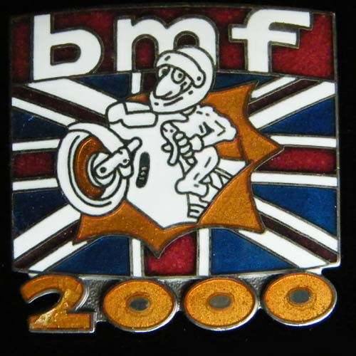British Motorcyclists Federation Lapel Badge