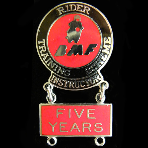 British Motorcyclists Federation Lapel Badge