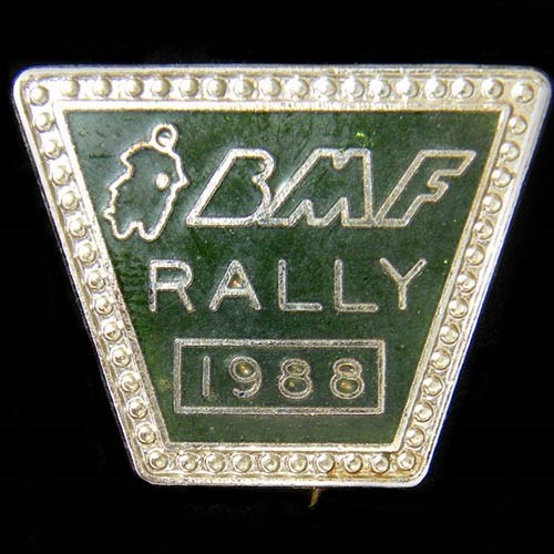 British Motorcyclists Federation Lapel Badge