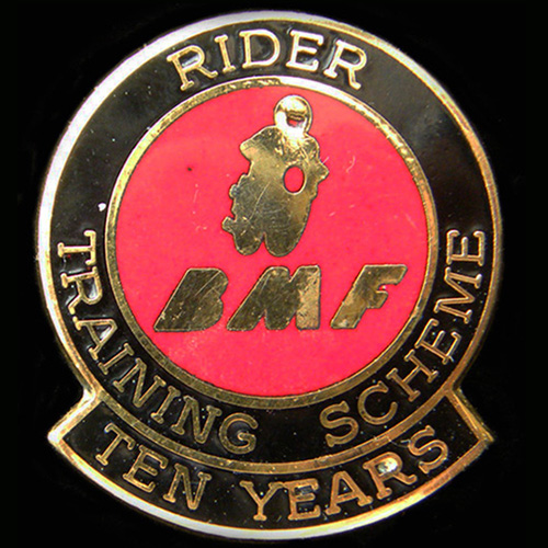 British Motorcyclists Federation Lapel Badge