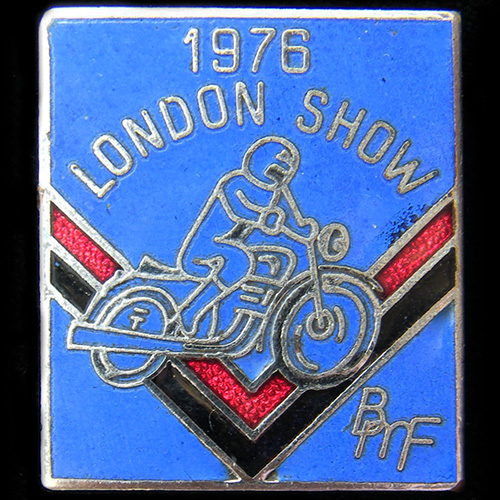 British Motorcyclists Federation Lapel Badge