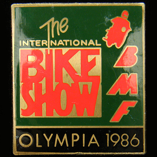 British Motorcyclists Federation Lapel Badge