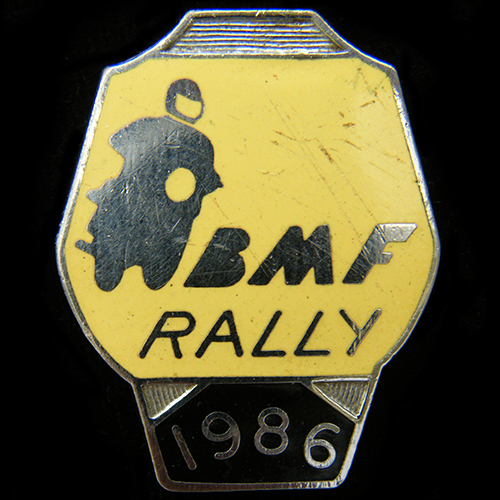 British Motorcyclists Federation Lapel Badge
