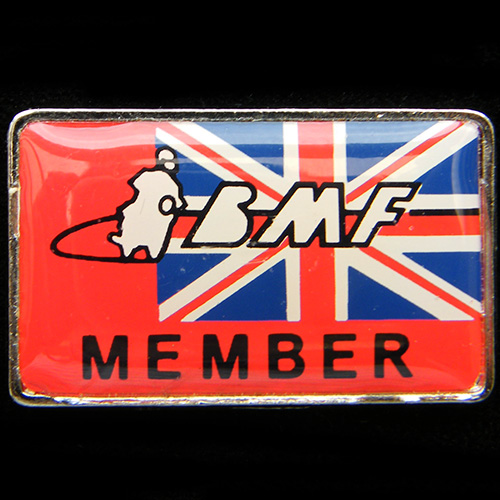British Motorcyclists Federation Lapel Badge