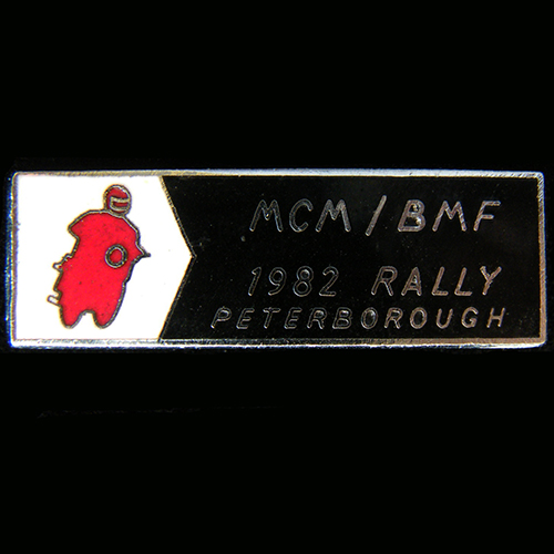 British Motorcyclists Federation Lapel Badge