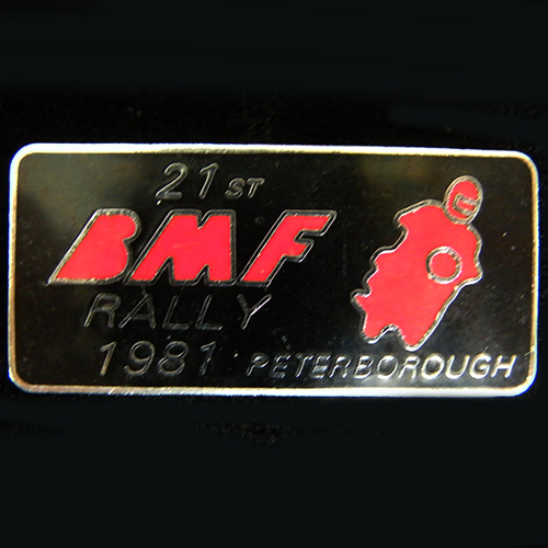 British Motorcyclists Federation Lapel Badge