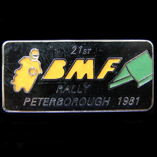 British Motorcyclists Federation Lapel Badge