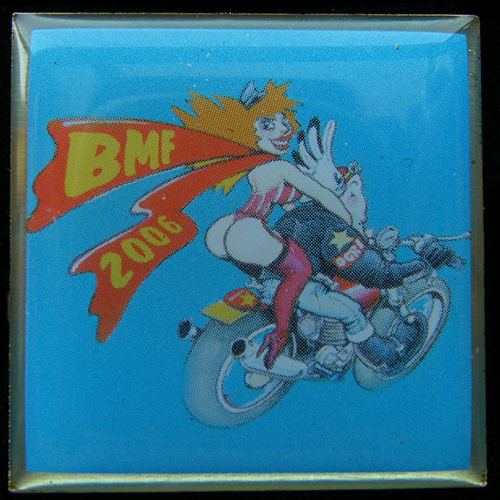 British Motorcyclists Federation Lapel Badge