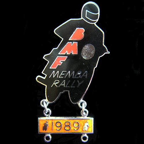 British Motorcyclists Federation Lapel Badge