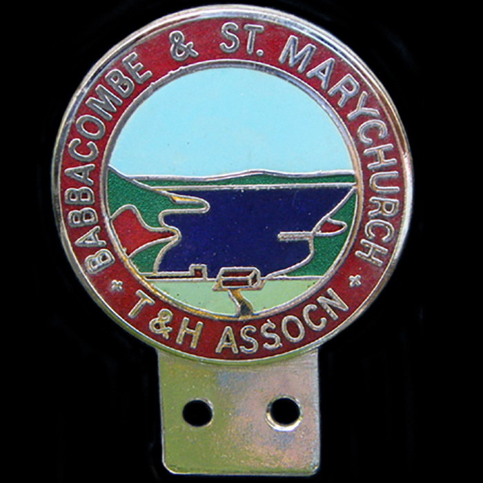 Babacombe & St Marychurch T & H Association car badge