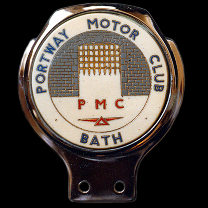 Portway Motor Club Bath Car Badge
