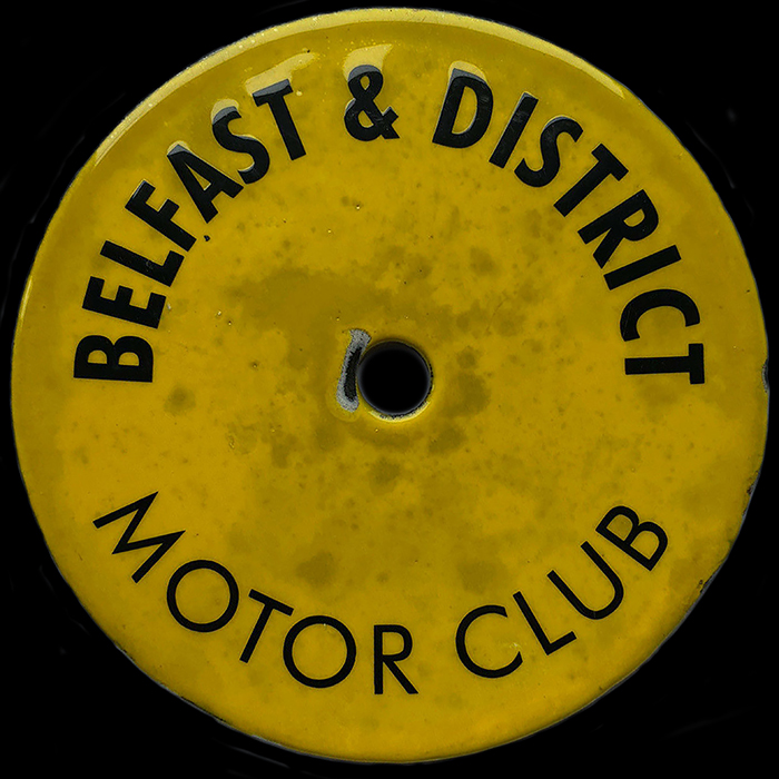 Belfast & District Motor Club car badge