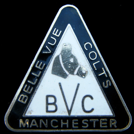 Belle Vue Colts Speedway 1968 Lapel Badge