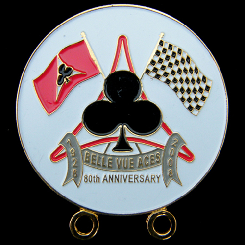 Belle Vue Speedway pin badge