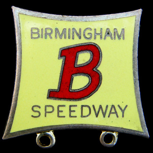 Birmingham Speedway Lapel Badge