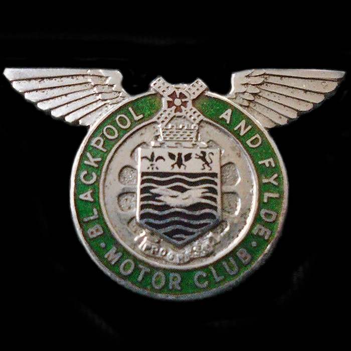 Blackpool and Fylde Motor Club Lapel Badge