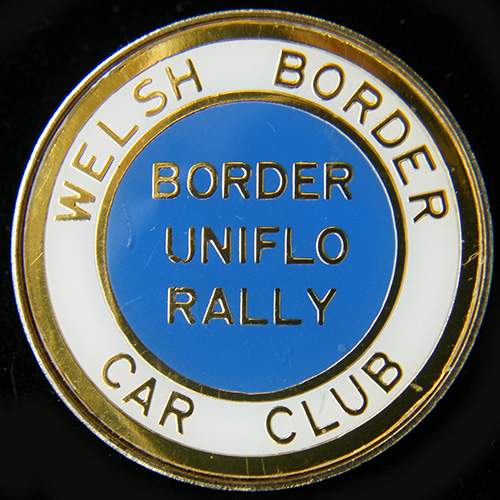 Border Uniflo Rally pin badge
