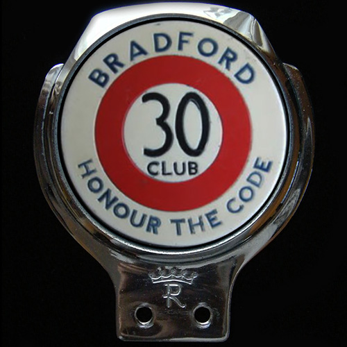 Bradford 30 Club Car Badge