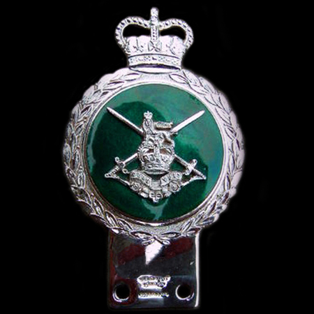 British Army Car Badge