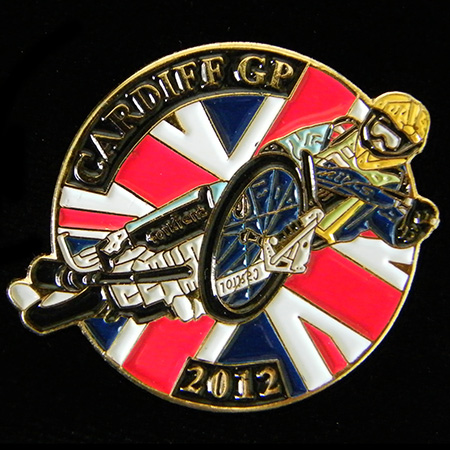 British Speedway Grand Prix Pin Badge