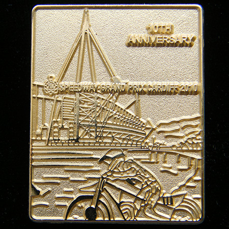 British Speedway Grand Prix Pin Badge