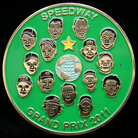 British Speedway Grand Prix Pin Badge