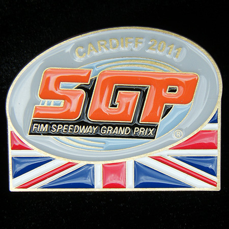 British Speedway Grand Prix Pin Badge