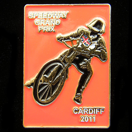 British Speedway Grand Prix Pin Badge