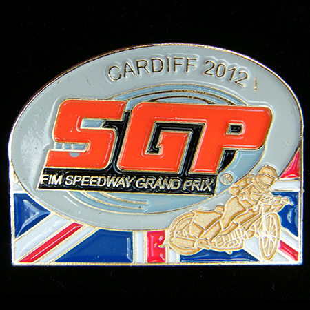 British Speedway Grand Prix Pin Badge
