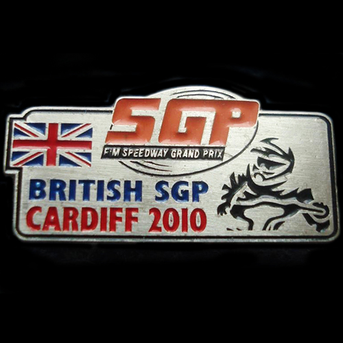 British Speedway Grand Prix Pin Badge