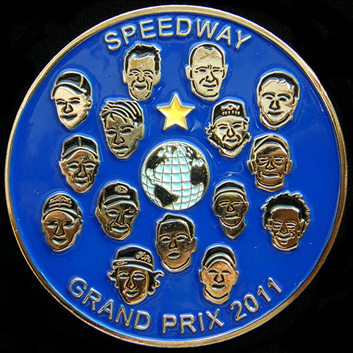 British Speedway Grand Prix Pin Badge