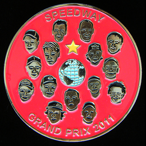 British Speedway Grand Prix Pin Badge