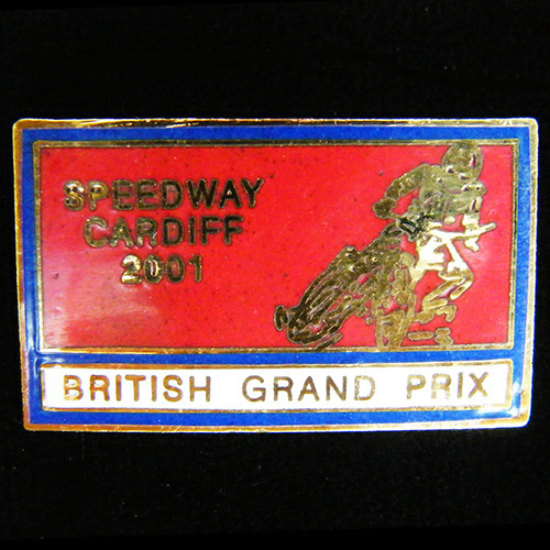 British Speedway Grand Prix Pin Badge