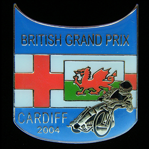 British Speedway Grand Prix Pin Badge