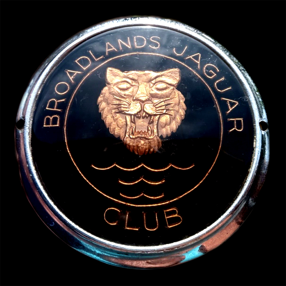 Broadlands Jaguar Club Car badge