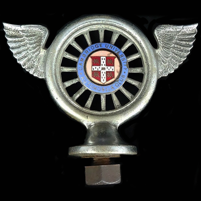 Cambridge University Automobile Club Car Badge