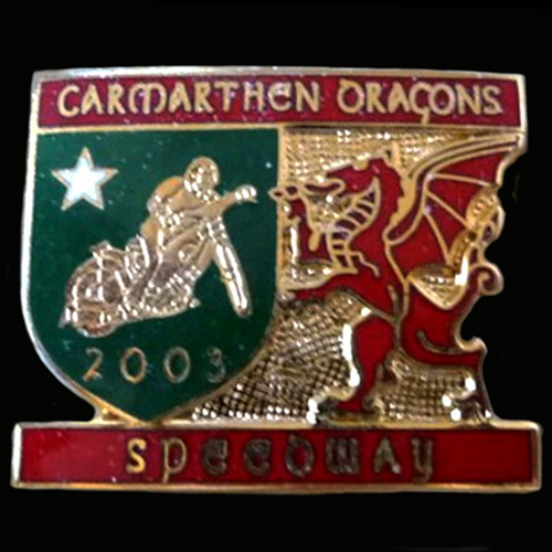 Carmarthen Speedway Lapel Badge